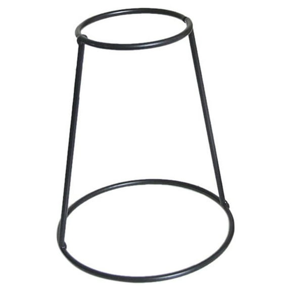 VogueV Minimalist Black Iron Tabletop Vase, Nordic Abstract Flower Rack, Modern Geometric Centerpiece for Home Office Coffee Shop, Fits Fresh Or Faux Stems, 1X Vase Ornament