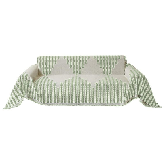 VogueV Reversible Chenille Sofa Cover, All-Season Double-Sided Couch Protector, Thick Quilted Slip-Resistant Furniture Throw, Pets & teen Friendly, 1X Sofa Cover