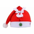 thumbnail image 1 of VogueV Santa Hat for Kids - Festive Christmas Costume Accessories for Children, Soft And Comfortable Design, Ideal for Holiday Parties, Family Photos, And Xmas Decorations, 1X Hat, 1 of 3