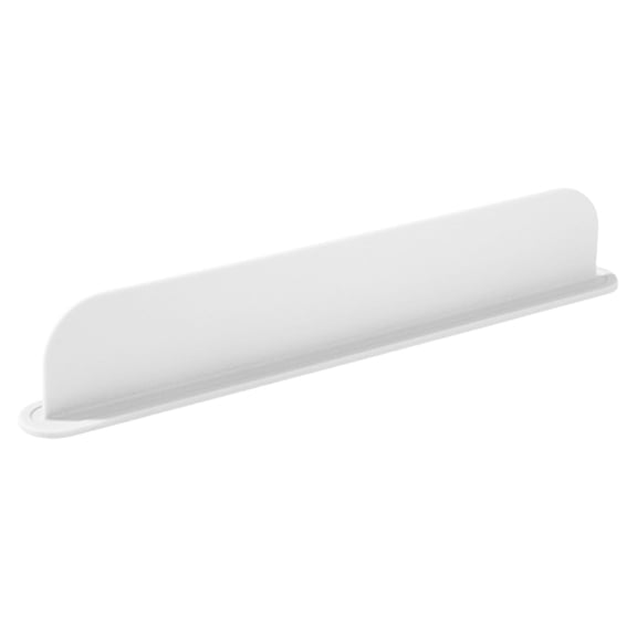 VogueV Silicone Splash Guard Backsplash, 19X3 in Water-Deflecting Dishwashing Shield, Reversible Black Baffle Board for Kitchen Sink, Dishwasher-Safe Countertop & Bathroom Use, 1 Waterproof Board