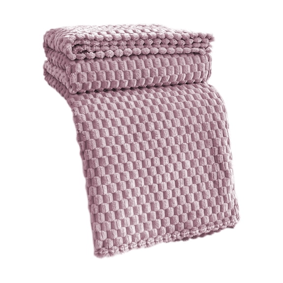 VogueV Soft Flannel Fleece Blanket, Cozy Microfiber Throw for Sofa, Bed, Office Nap, Travel, Winter Warmth, Lightweight & Skin-Friendly, Available in Multiple Sizes, Blanket*1