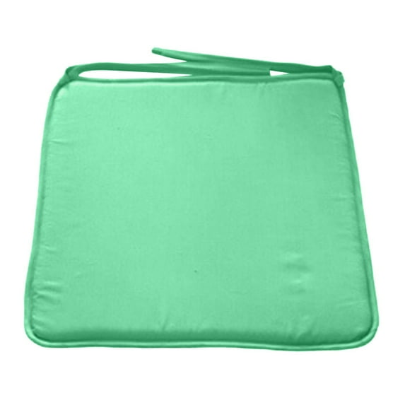 VogueV Square Sponge Chair Cushion 16"X16" with Ties, Soft Polyester Seat Pad for Kitchen Dining Office, Machine Washable Pain Relief Cushion for Home Decor, 1Pc Seat Cushion