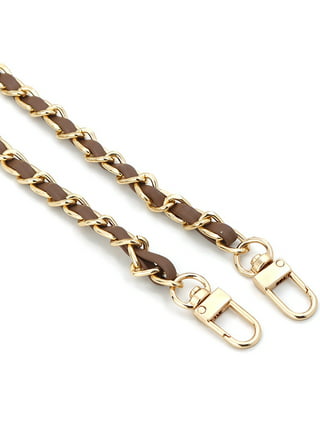 Luxtrada 47 Purse Chain Strap-Handbags Replacement Chains Metal Chain Strap  for Wallet Bag Crossbody Shoulder Chain Gold 