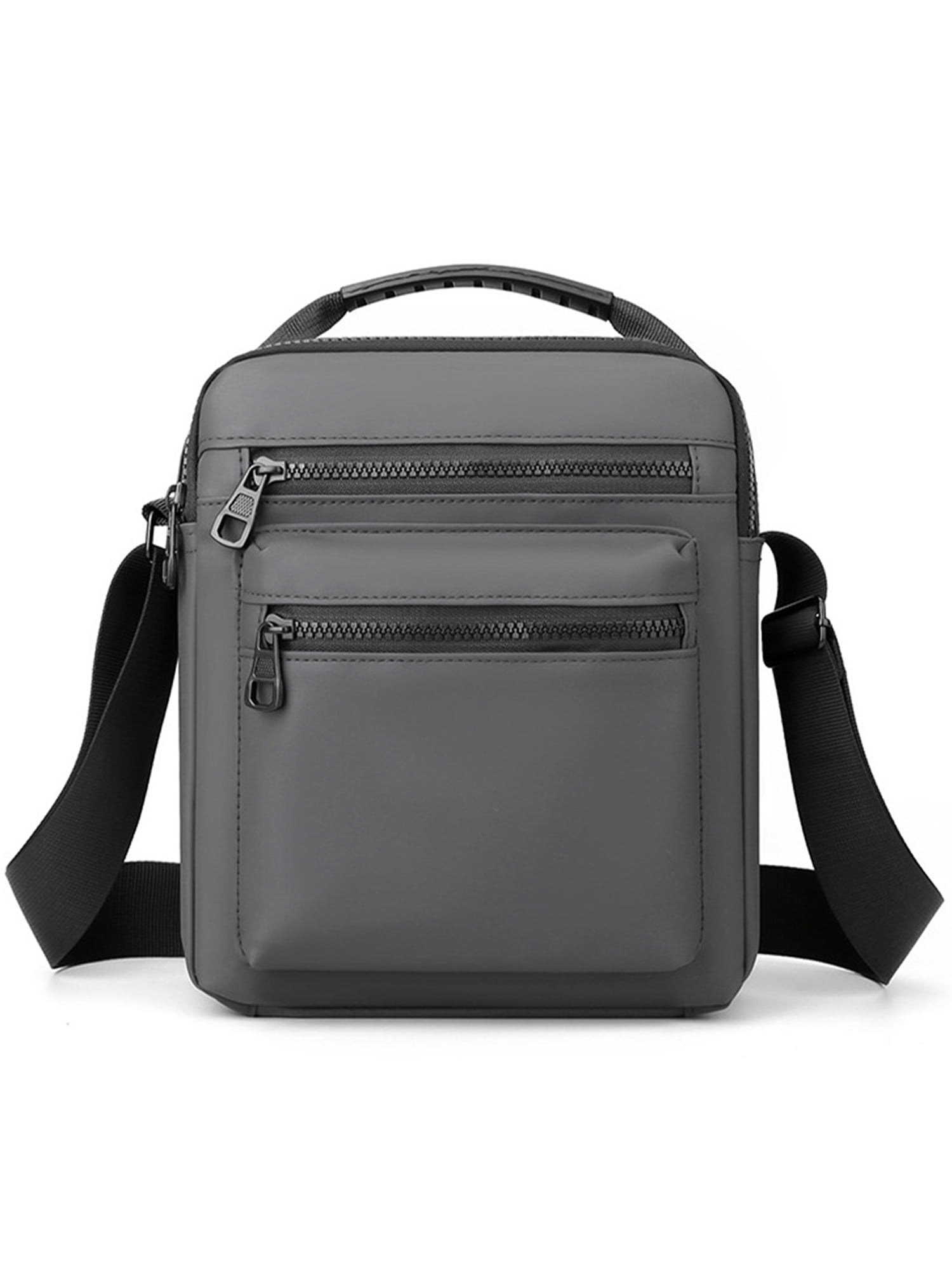 Voguele Men Crossbody Bags Multi Pockets Briefcases Messenger Durable  Shoulder Bag Adjustable Strap Boys Casual Designer Waterproof Nylon Green