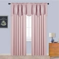 thumbnail image 1 of Voguele Rod Pocket Energy Efficient Blackout Curtain UV Protection Curtains Valance Thermal Insulated Window Drapes Privacy Light Pink-Curtains W:52"x H:84"/ 132cm*213cm-2PCS, 1 of 6