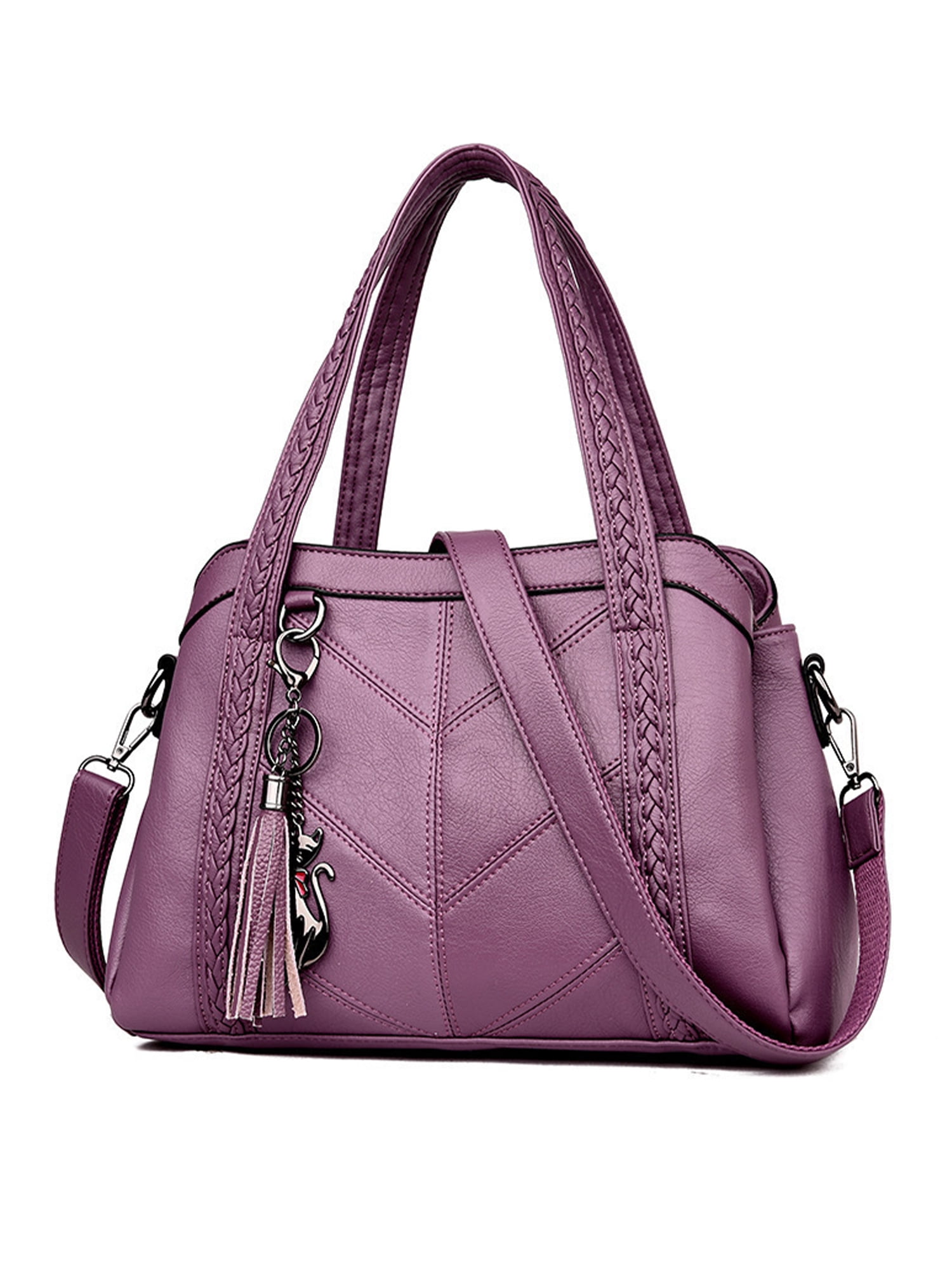 Voguele Women Shoulder Bags Large Capacity Tote Bag Multi Pockets