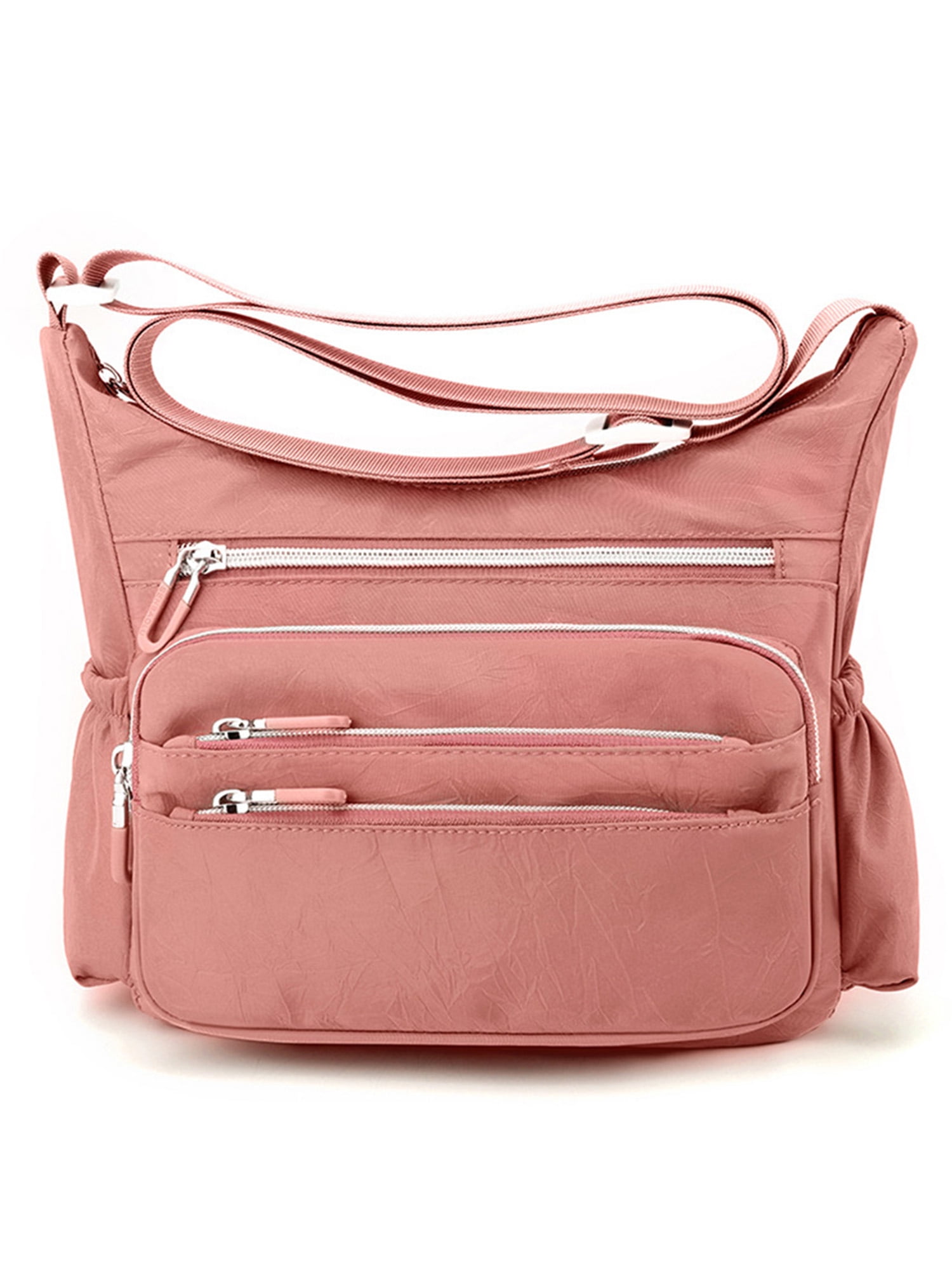 Voguele Women Shoulder Bags Zipper Crossbody Bag Multi Pockets