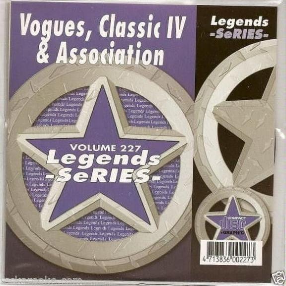Vogues ASSOCIATION Classics IV Karaoke CDG