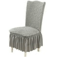 thumbnail image 1 of Voguev Seat Cushion | Plaid Stretch Dining Chair Covers Slipcovers Thick with Chair Cover Skirt | Chair Cover, 1 of 1