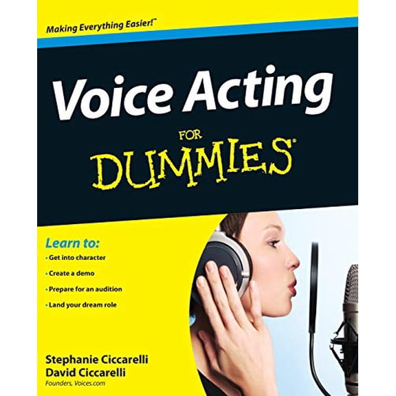 Pre-Owned Voice Acting For Dummies (Paperback) 1118399587 9781118399583