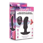 Voice Activated 10X Vibrating Prostate Plug with Remote Control