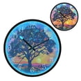 thumbnail image 1 of Voice Activated Clock with Glow Light 12 Inch Large Silent Wall Clock Battery Operated for Home Decor An Oak Tree, 1 of 8