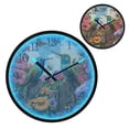 thumbnail image 1 of Voice Activated Clock with Glow Light 12 Inch Large Silent Wall Clock Battery Operated for Home Decor Hummingbirds and Flowers, 1 of 8