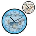 thumbnail image 1 of Voice Activated Clock with Glow Light 12 Inch Large Silent Wall Clock Battery Operated for Home Decor Moose and Deer, 1 of 8