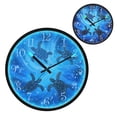 thumbnail image 1 of Voice Activated Clock with Glow Light 12 Inch Large Silent Wall Clock Battery Operated for Home Decor Small Sea Turtles, 1 of 8