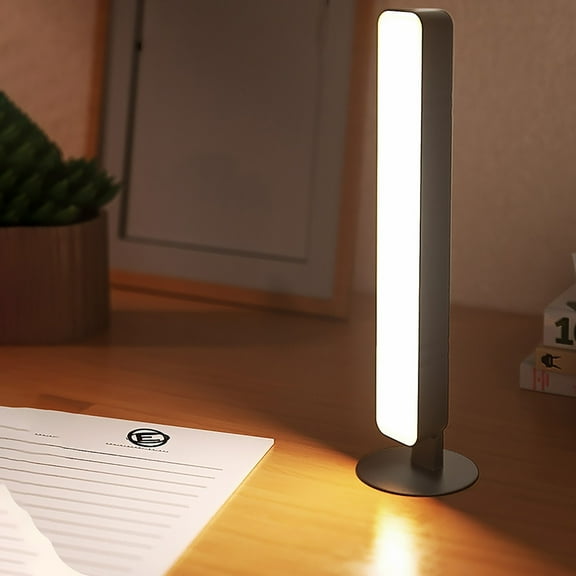 Voice Activated Night Light, Smart LED Desk Lamp, USB Plug-in Hands-Free Reading Light for Bedroom Study Office