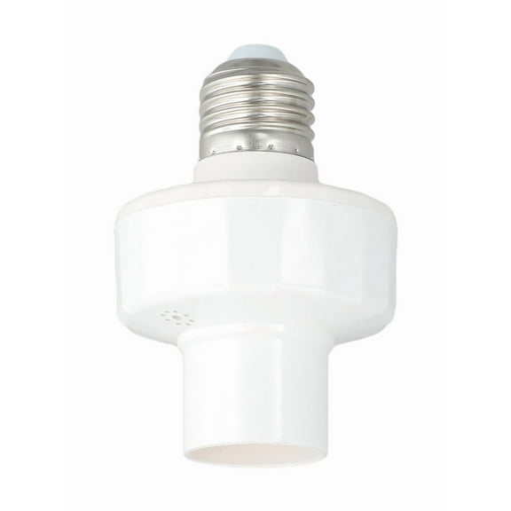 Voice Activated Smart Light Adapter E27 Base For Corridor And Stairway Use
