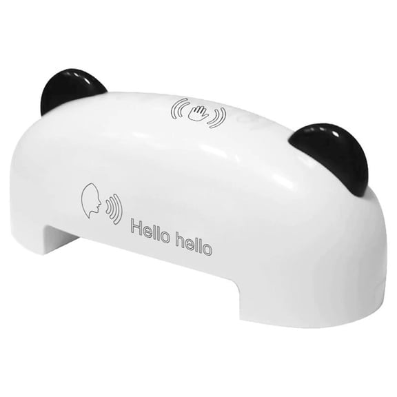 Voice Activated Toilet Flusher - Touchless Automatic Sensor for Hygienic Hands-Free Operation, Easy Install, ABS Durability, 2000mAh Power