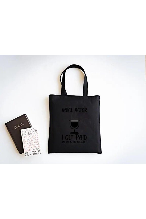 Voice Actor Paid To Talk To Themselves Funny Job Humor Tote Bag, a gift just for you