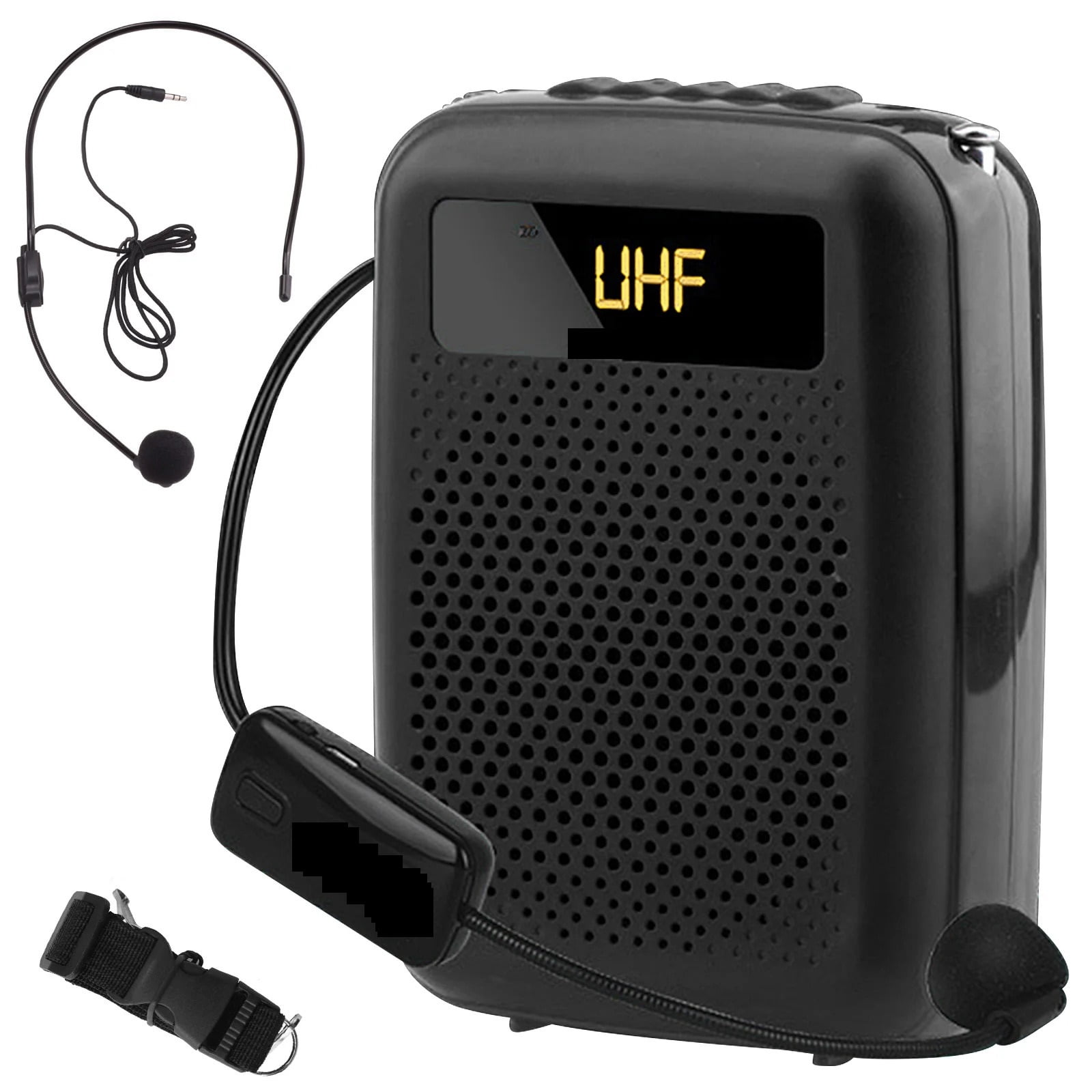 Voice Amplifier 12W 2200mAh Multifunctional Portable Bluetooth-compatible Voice Speaker ,Crystal-Clear Sound