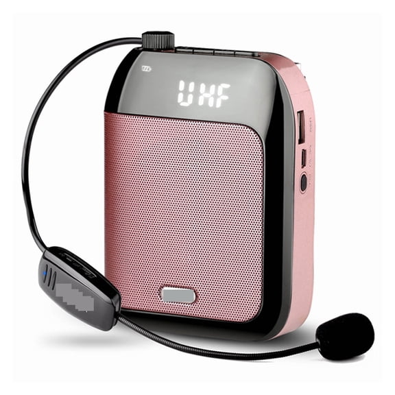 Voice Amplifier 15W Multifunctional Portable Box Of Speaker With Wireless Microphone For Teachers Speakers ,Clear and Reliable