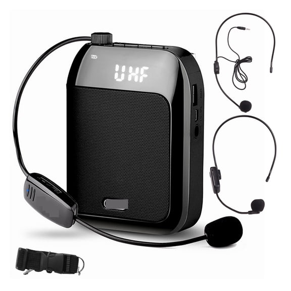 Voice Amplifier 15W Multifunctional Portable Box Of Speaker With Wireless Microphone For Teachers Speakers ,High Sound