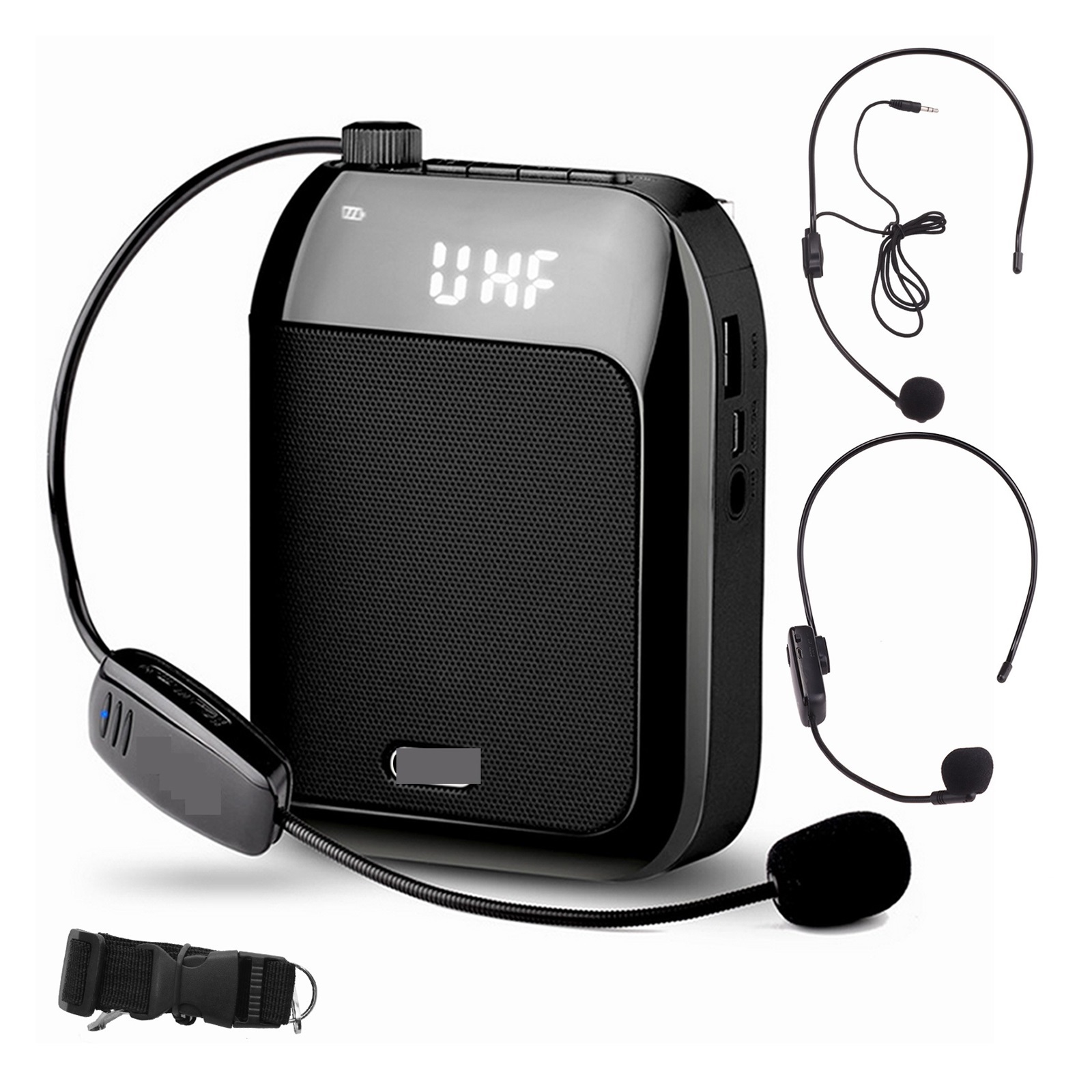 Voice Amplifier 15W Multifunctional Portable Box Of Speaker With Wireless Microphone For Teachers Speakers ,Powerful Voice Amplifier