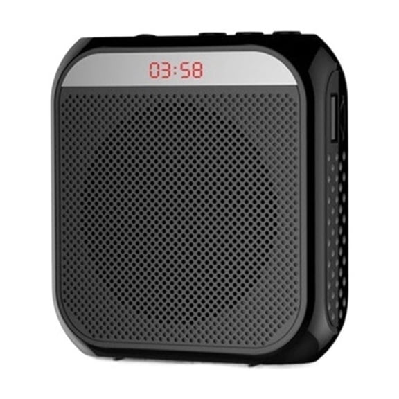 Voice Amplifier Megaphone Audio Speaker With Microphone Rechargeable Ultralight Loudspeaker With Mini LCD Screen For Teacher ,Easy to Operate