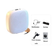 Voice Amplifier Megaphone Mini Audio Speaker With Microphone Rechargeable Ultralight Bluet-ooth Loudspeaker For Teachers ,Easy to Operate