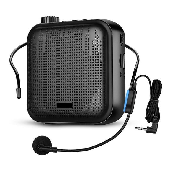 Voice Amplifier Megaphone Mini Audio Speaker With Microphone Rechargeable Ultralight Loudspeaker For Teachers ,Powerful Sound