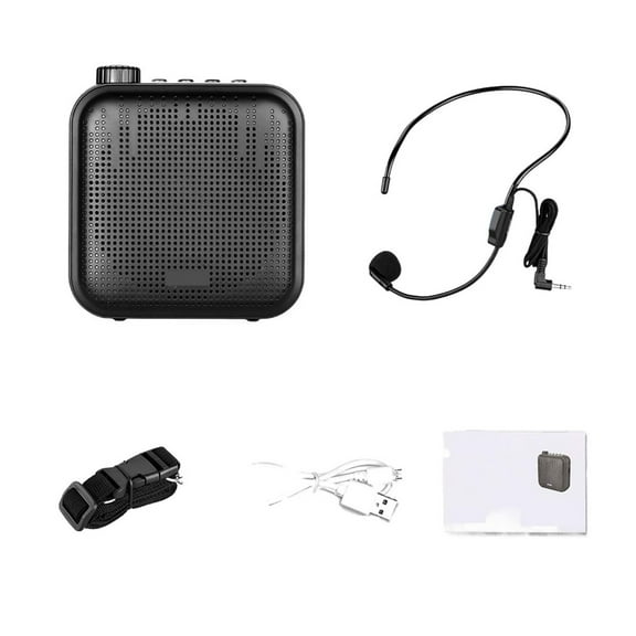 Voice Amplifier Megaphone Mini Audio Speaker With Microphone Rechargeable Ultralight Loudspeaker For Teachers ,Powerful Sound