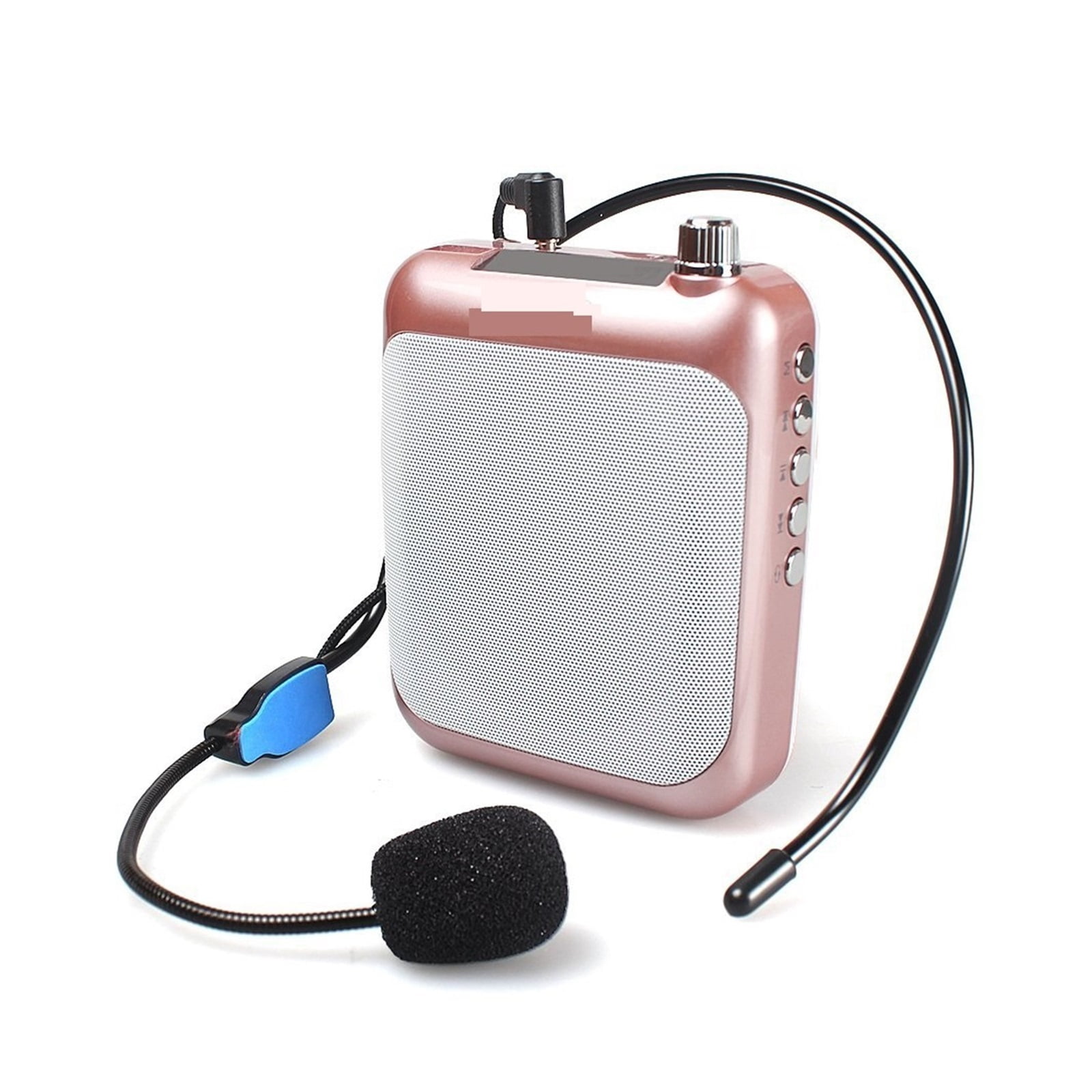Voice Amplifier Professional Teacher Microphone With FM Repeat And Music Player Function For Coaches Tour Guides ,Easy to Operate
