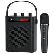 HW HAOWORKS Voice Amplifier with Wireless Microphone & Speaker - Portable Bluetooth PA System with Handheld Mic, 30W Ultra-Light Rechargeable Megaphone for Teachers, Speech & Outdoor Events - S93 Pro