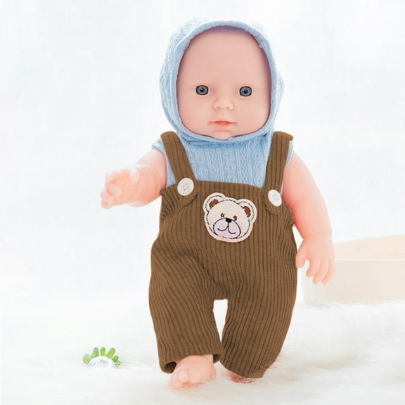 Voice Blinking Talking Simulation Doll Toy,Soft Elastic ABS Safe Material,Exquisite Details Lifelike Appearance,Wear Resistant Drop Proof Long Companion,Home Decor Early Education Gift Toy