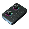 thumbnail image 1 of Voice Changer Device With 4 Sound Effect Lighting Handheld Microphone Sound Effects Machine Karaoke Small Live Broadcast, 1 of 8