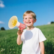 Voice Changer Megaphone Toy With 5 Voice Modes Adjustable Volume Recording Function For Outdoor Play Birthday Gift Fun Sound Effects Device