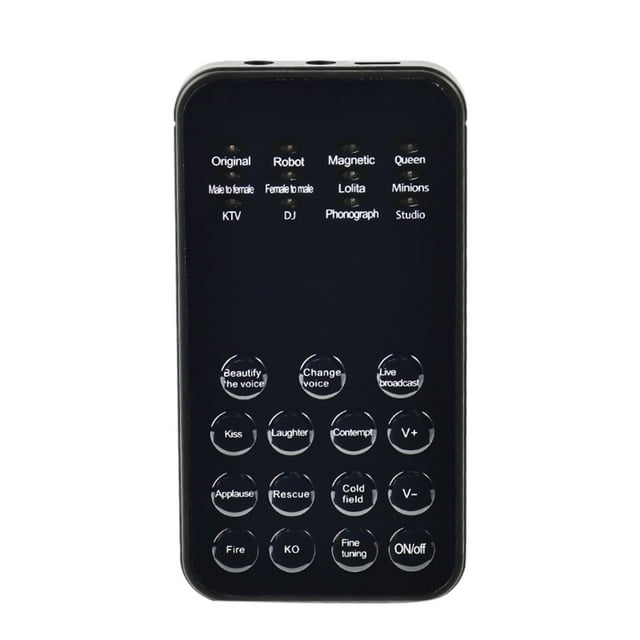 Voice Changer Mobile Phone Computer Universal Mini Sound Card One Click