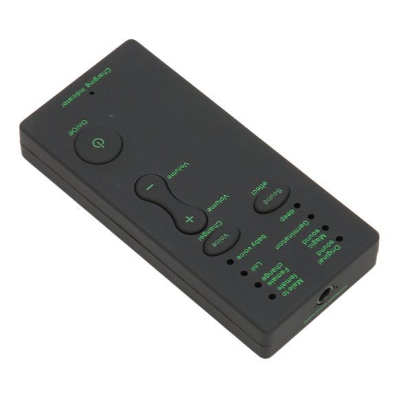 Voice Changer Portable Handheld 7 Modes Sound Card Voice Changer for Game Console PC Phone Laptop,Voice Modulator,Voice Changer