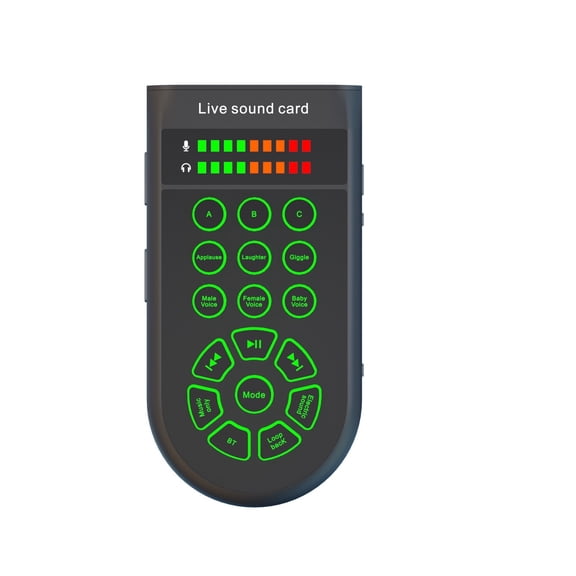 Voice Changer for Gaming,Streaming,USB Powered Multi-Region Portable Beauty Voice Modification Devic