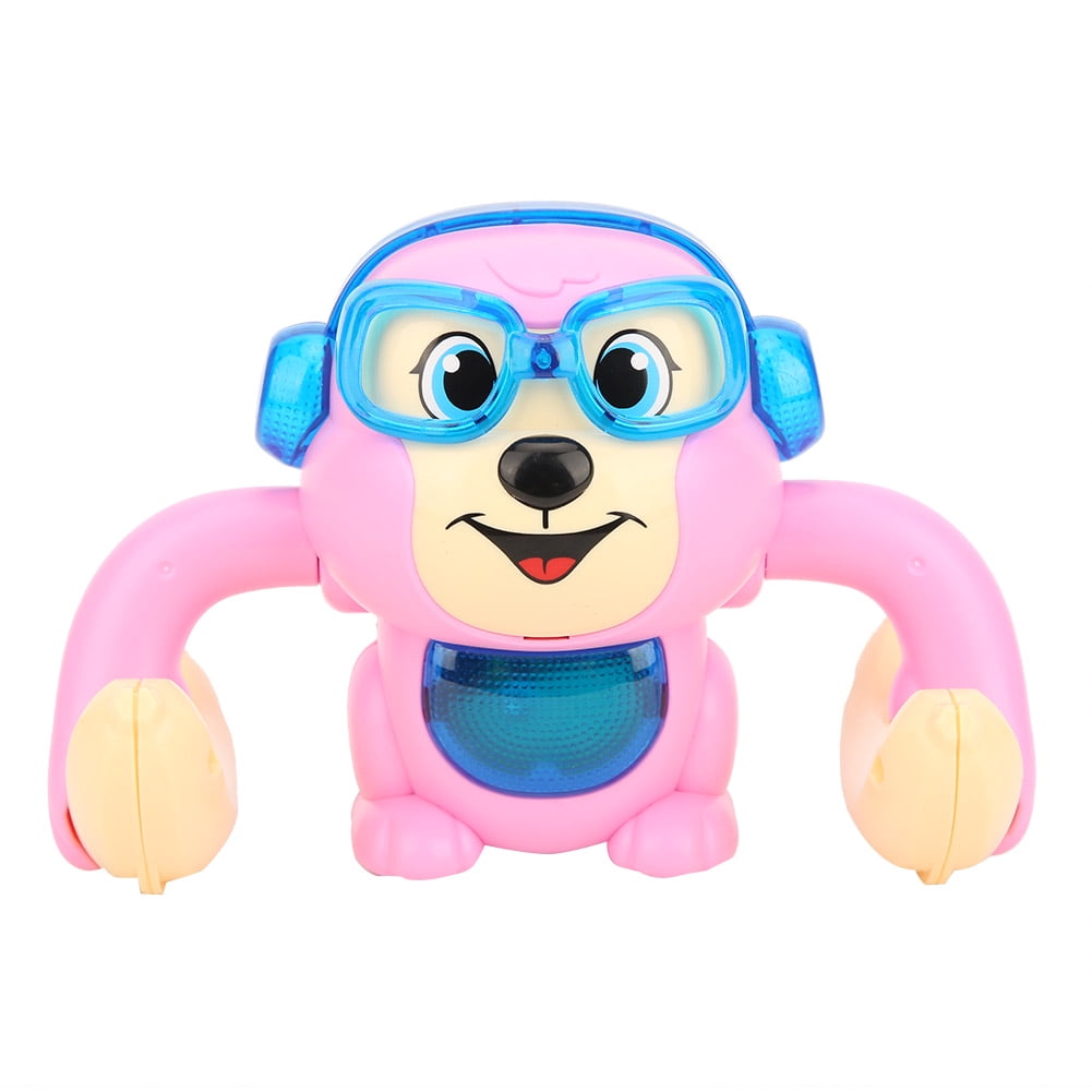 Voice Control Little Monkey Toy 360 Degrees Rolling Children Electric ...