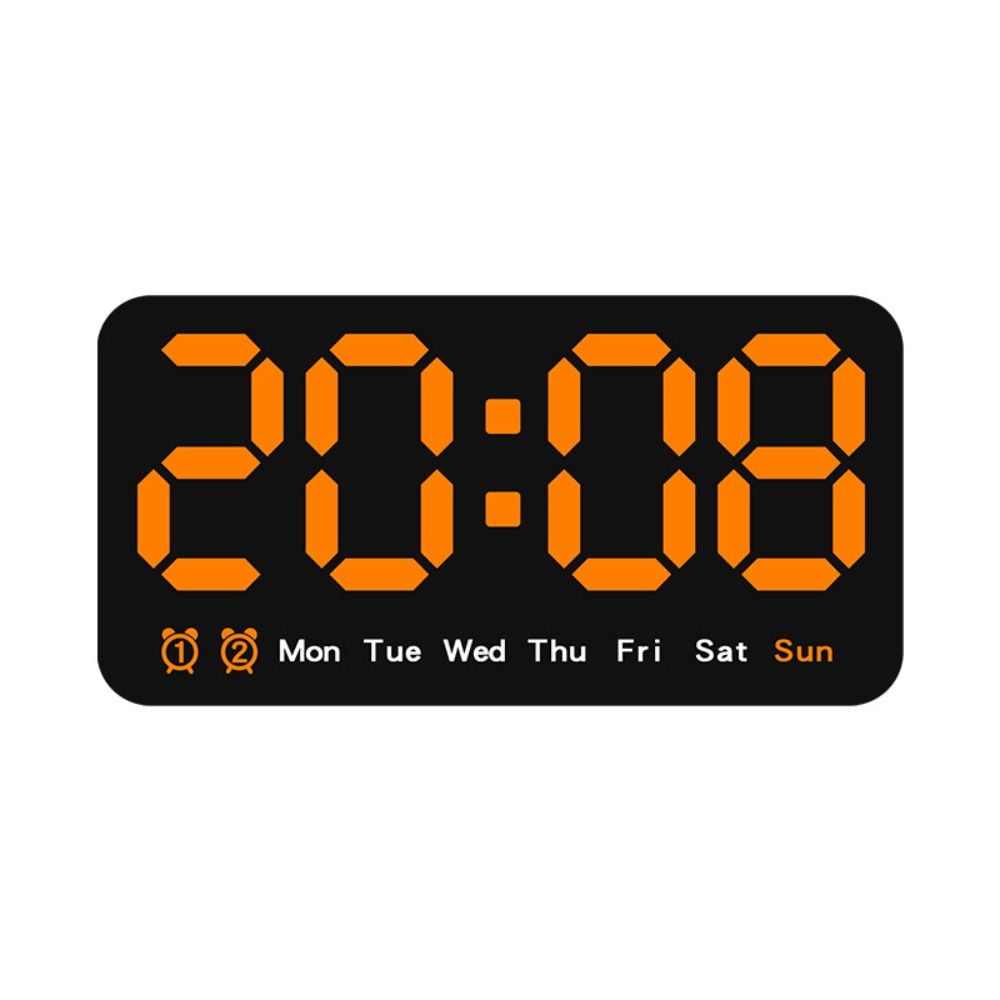 Voice control temperature date multi functional home display table