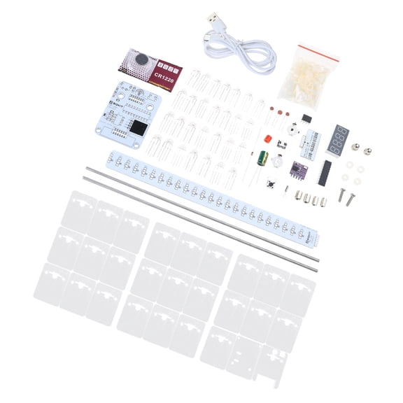 Voice Controlled LED Music Spectrum Sound Sensitive Color Spectrum Tower, Auditory Leveling Display for Enthusiasts