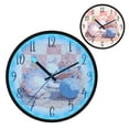 thumbnail image 1 of Voice Controlled Luminous Clock LED Night Light 12 Inch Silent Wall Clock Suitable for Bedroom and Living Room Home Decoration Cats and Balls Of Yarn, 1 of 8