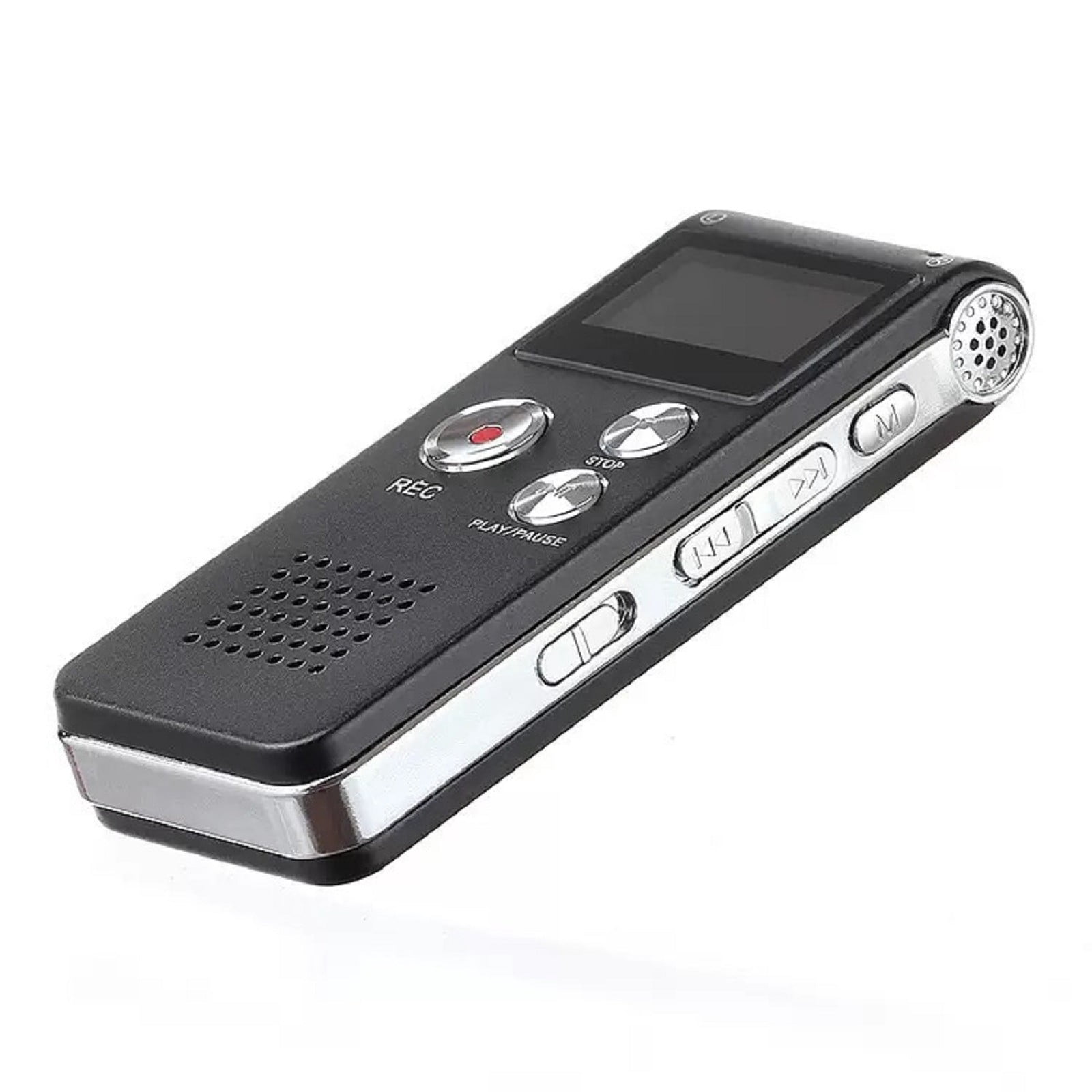 Voice Controlled Recorder, Intelligent Audio Recorder for Meetings Lectures, Auto Start Stop Digital Voice Activated Recorder for Daily Use, Recorder *1