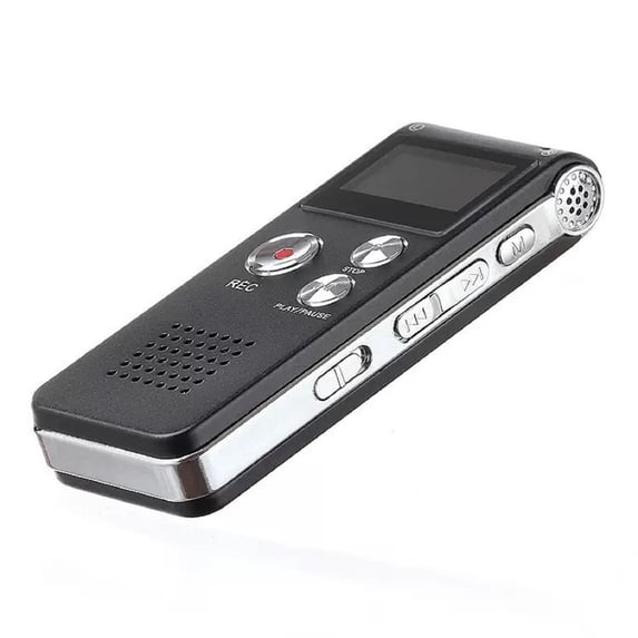 Voice Controlled Recorder, Intelligent Audio Recorder for Meetings Lectures, Auto Start Stop Digital Voice Activated Recorder for Daily Use, Recorder *1