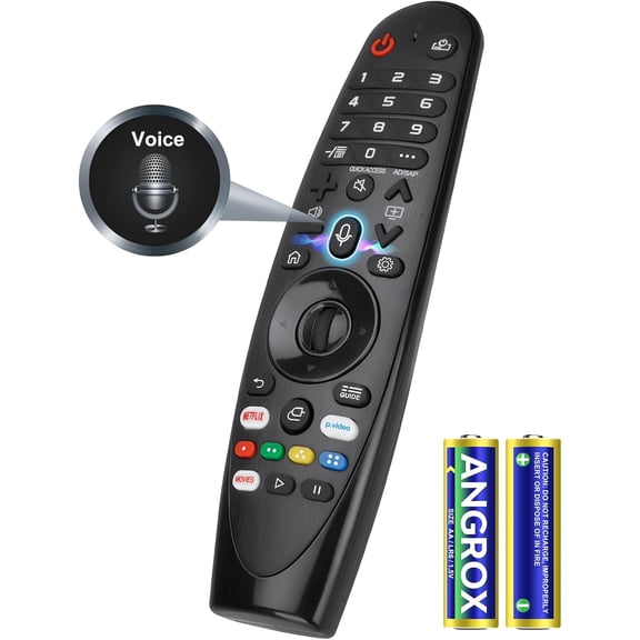 Voice Magic Remote for -TV-Remote Control Replacement, AKB75855501 AN-MR20GA MR19BA MR18BA MR650A with Battery, with Voice Recognition and Pointer Function