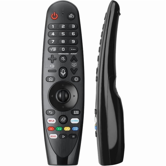 Voice-Magic-for-LG-TV-Control Remoto Reemplazo Compatible con LG Smart OLED Thinq Webos TVs para AKB75855501 AN-MR24gn MR23gn MR22gn MR21ga MR20ga