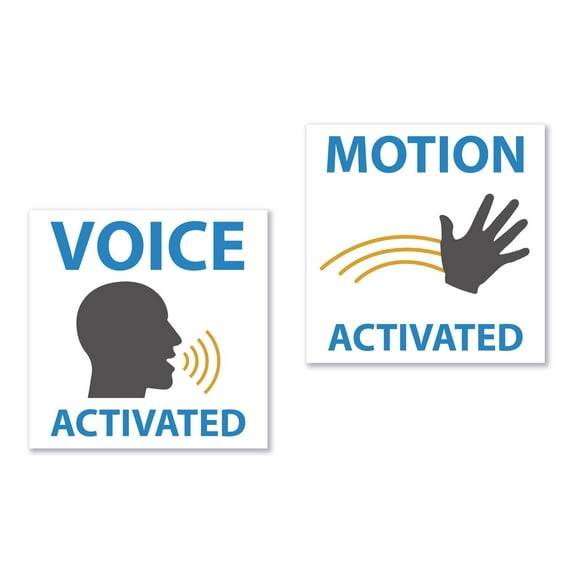 Voice & Motion Activated Prank Stickers for Hilarious Jokes. Funny Gag Gift to Laugh Away! (10 Pack)