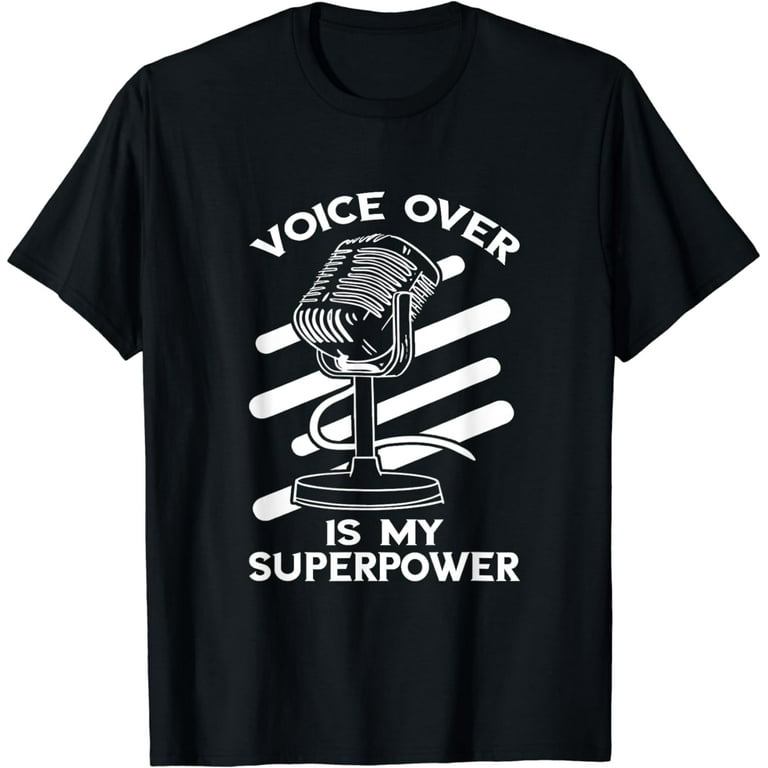 Retro Voice Over Artist Actor Acting Gift Tshirt Retro Voice Over Artist Actor Acting Gift Tshirt