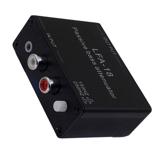 Voice Passive Low Frequency Attenuator with Metal Housing for Performances in Studio and Field Applications